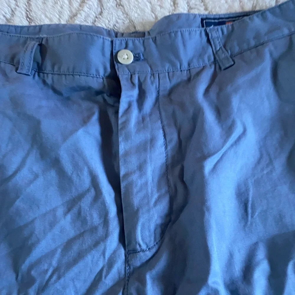 Vineyard Vines Men’s‎ Shorts Sz 32 Blue Chino Casual Coastal Preppy Cotton Twill